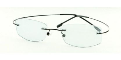 X 2002 Rimless Glasses