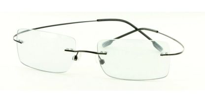 X 1013 Rimless Glasses