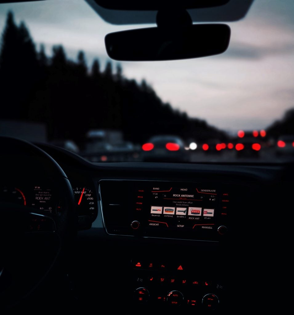 car night driving