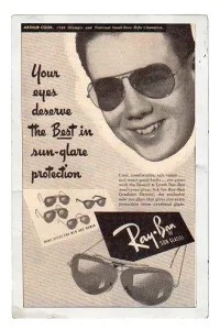 1930's Ray-Ban advert