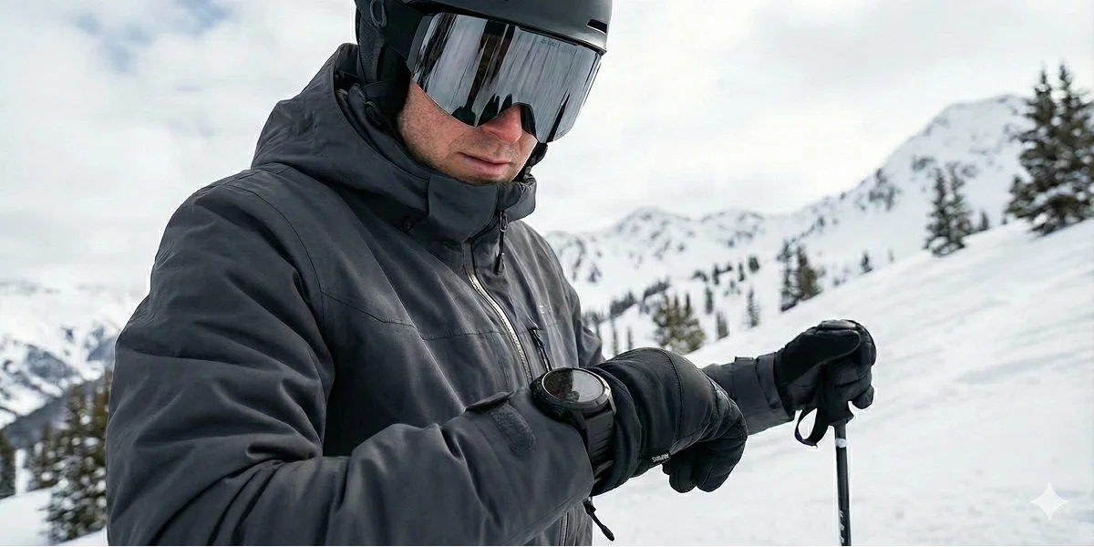 Low-set bifocal prescription ski goggle insert