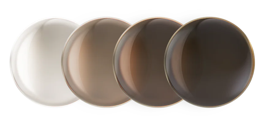 Transition Lenses in Brown Colour