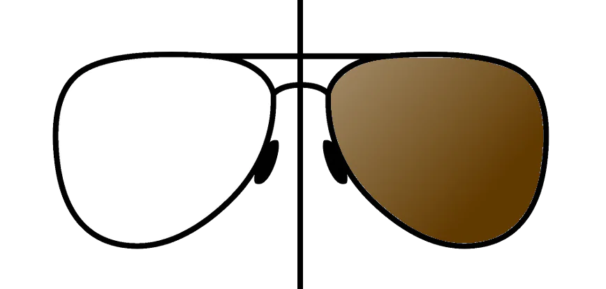 Photochromic Brown Lenses