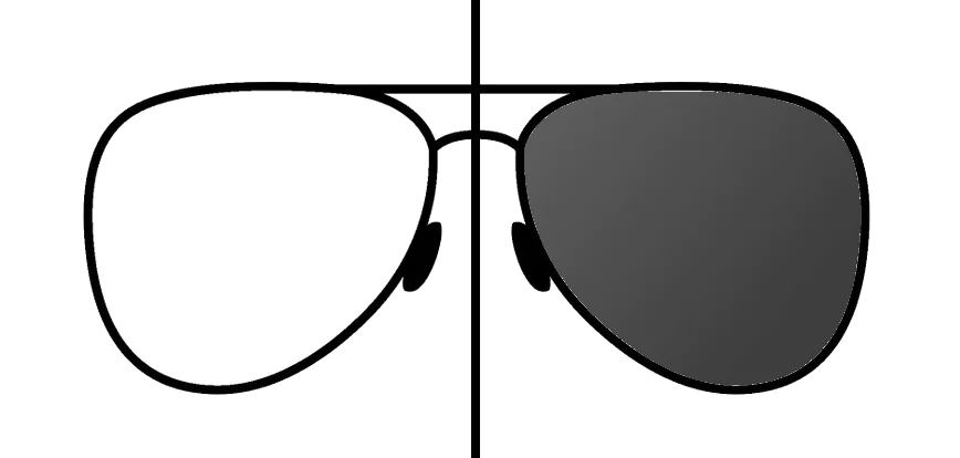 Photochromic Grey Lenses