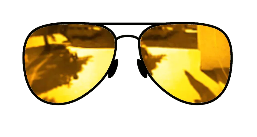 yellow mirrors