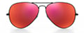 Red Mirror Sunglasses Lens