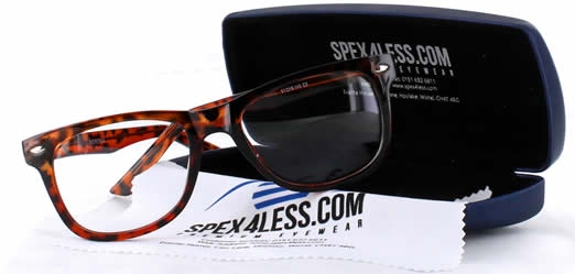 Spex4less glasses and Case