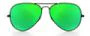 Green Mirror Sunglasses Lens