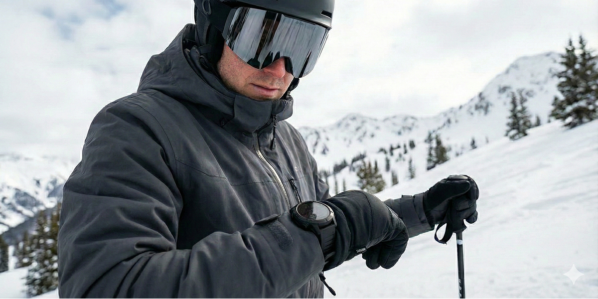 Low-set bifocal prescription ski goggle insert