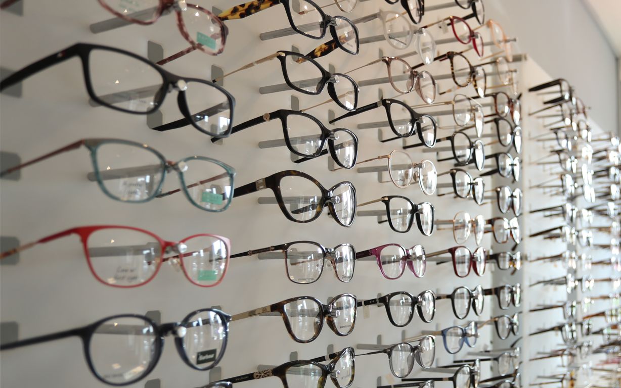 glasses rack