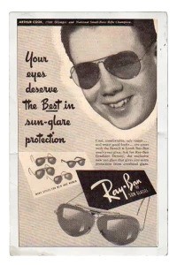 1930's Ray-Ban advert