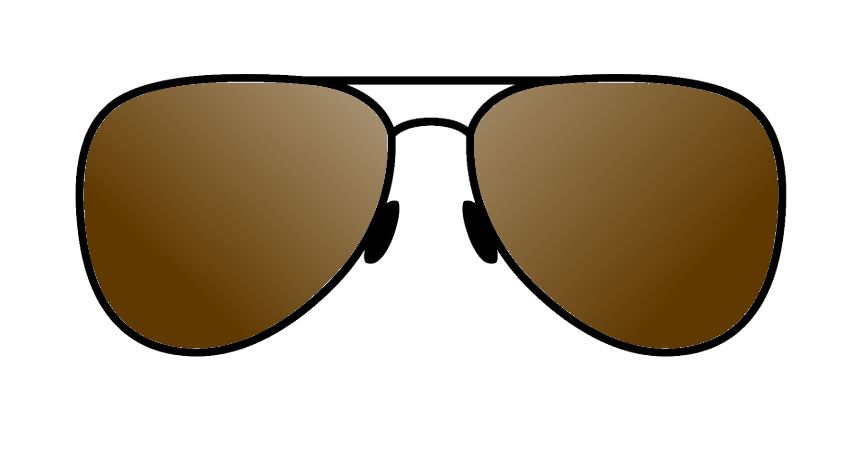 Polarised brown sunglass to reduce glare and enhance clarity